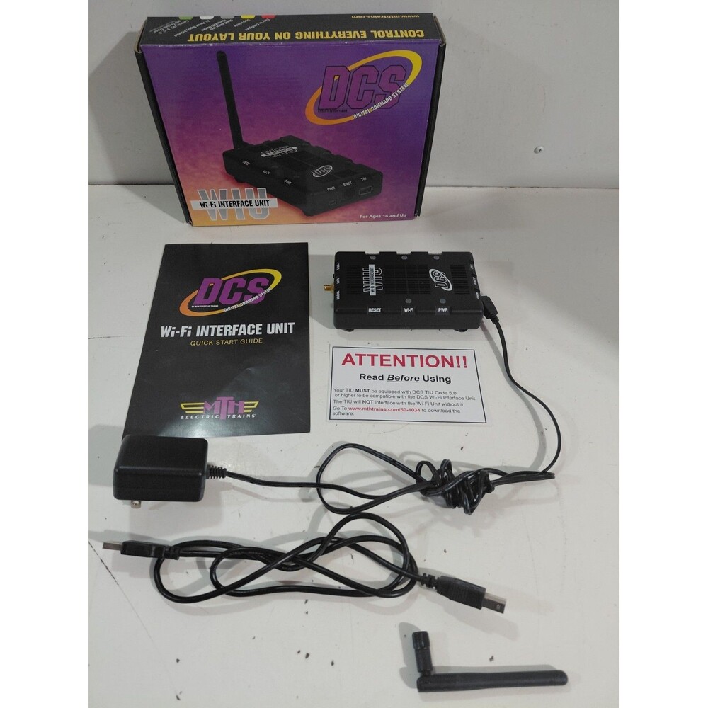 MTH O Gauge Model Railroad DCS Wifi Interface Unit w/Box
